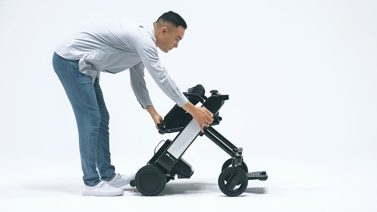 WHILL Model F「折りたたみ方・開き方」 #WHILL - YouTube