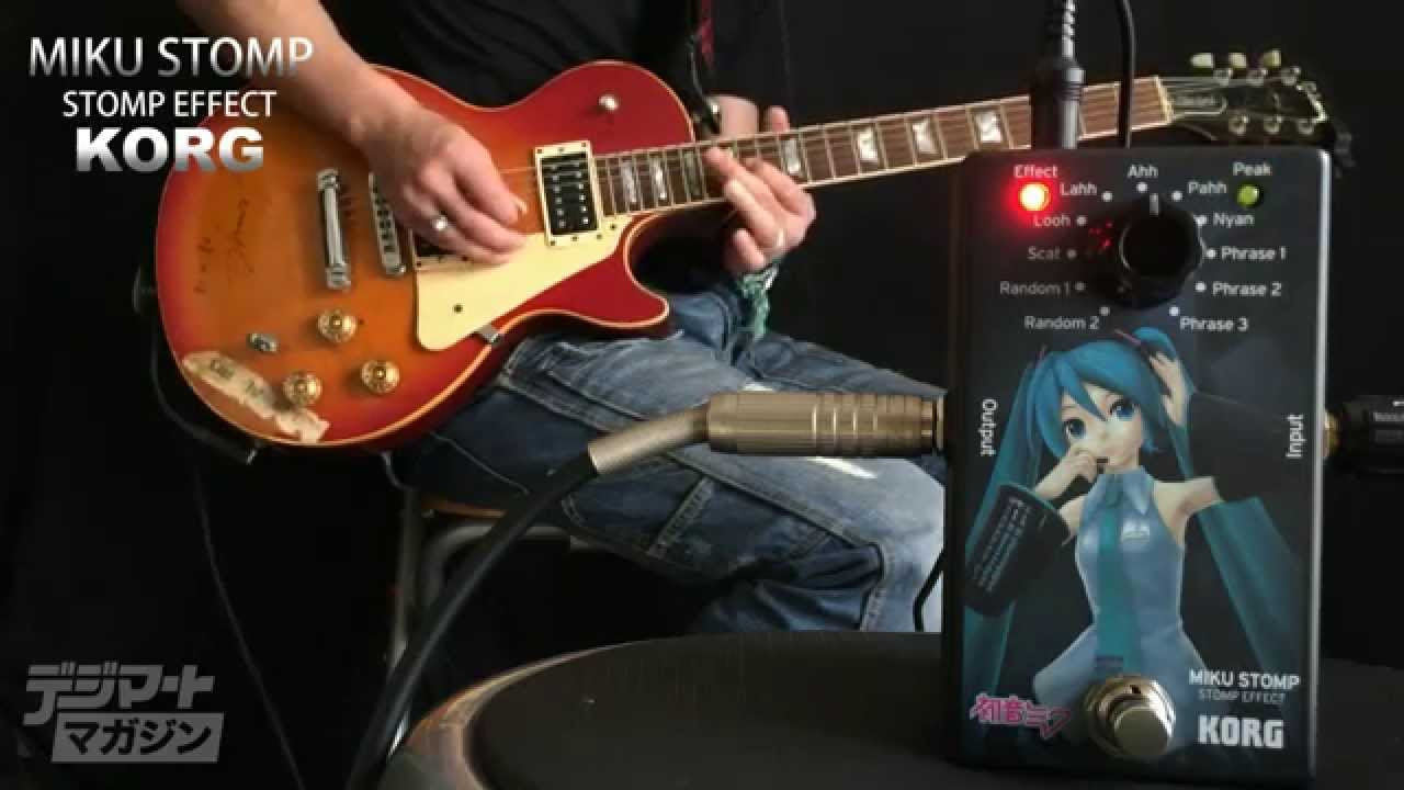 KORG / MIKU STOMP【デジマート製品レビュー】 - YouTube