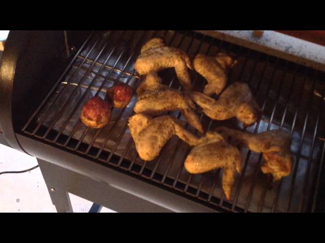 Pellet Grill Rec Tec Mini / Review / First Cook Chicken Wings