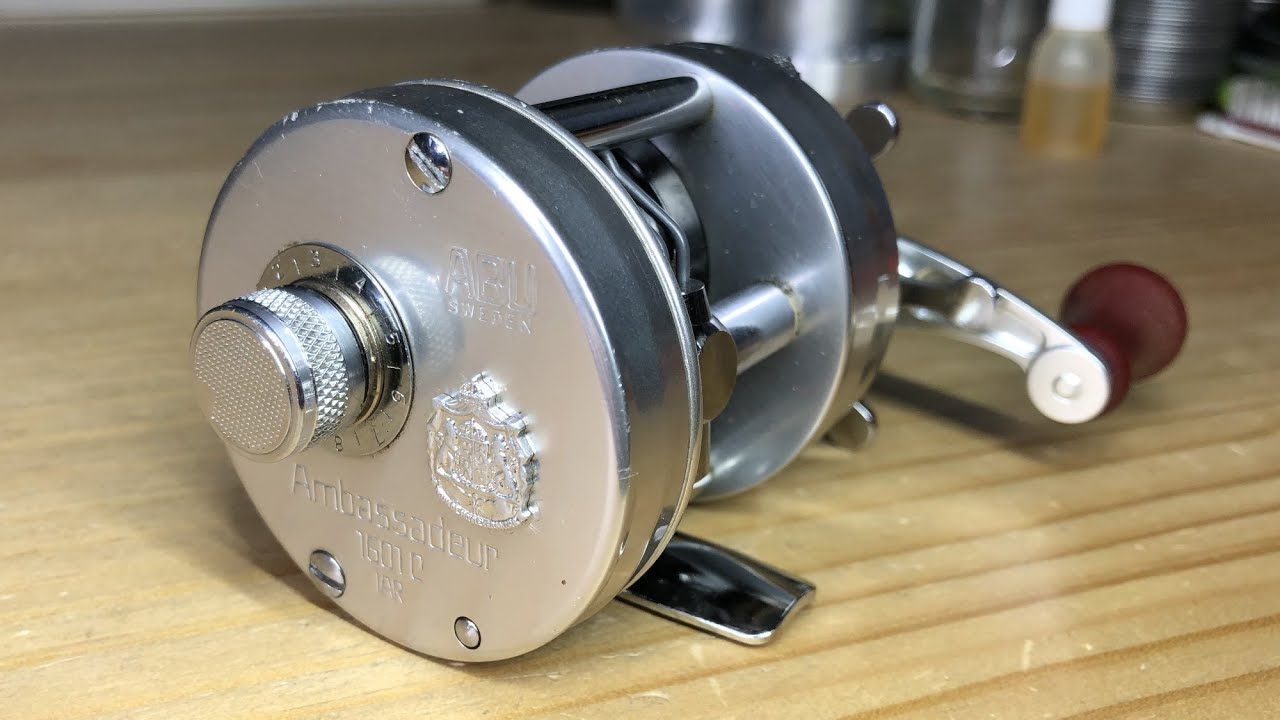 渓流ベイトフィネス ABU Ambassadeur 1601C IAR - YouTube