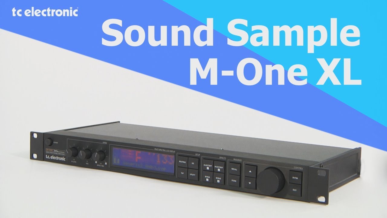 TC ELECTRONIC / マルチエフェクト・プロセッサー M-One XL 【サウンド