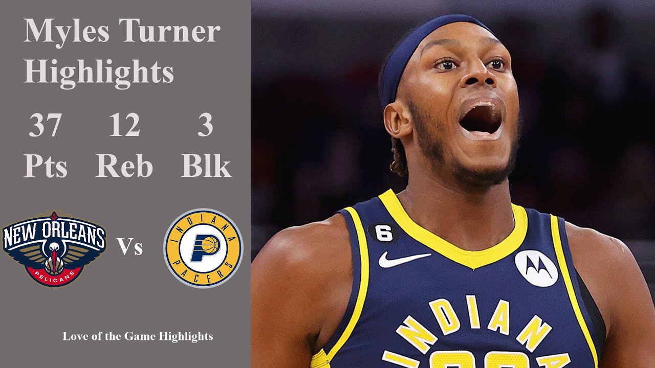 NBAニュース】マイルス・ターナーがインディアナ・ペイサーズと2年の