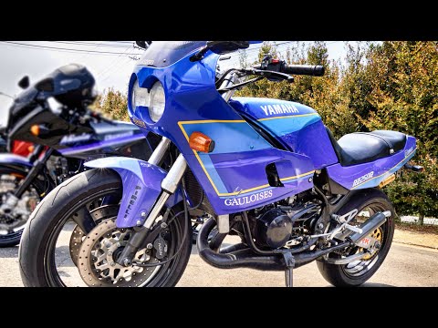 YAMAHA RZ250R GAULOISE - YouTube