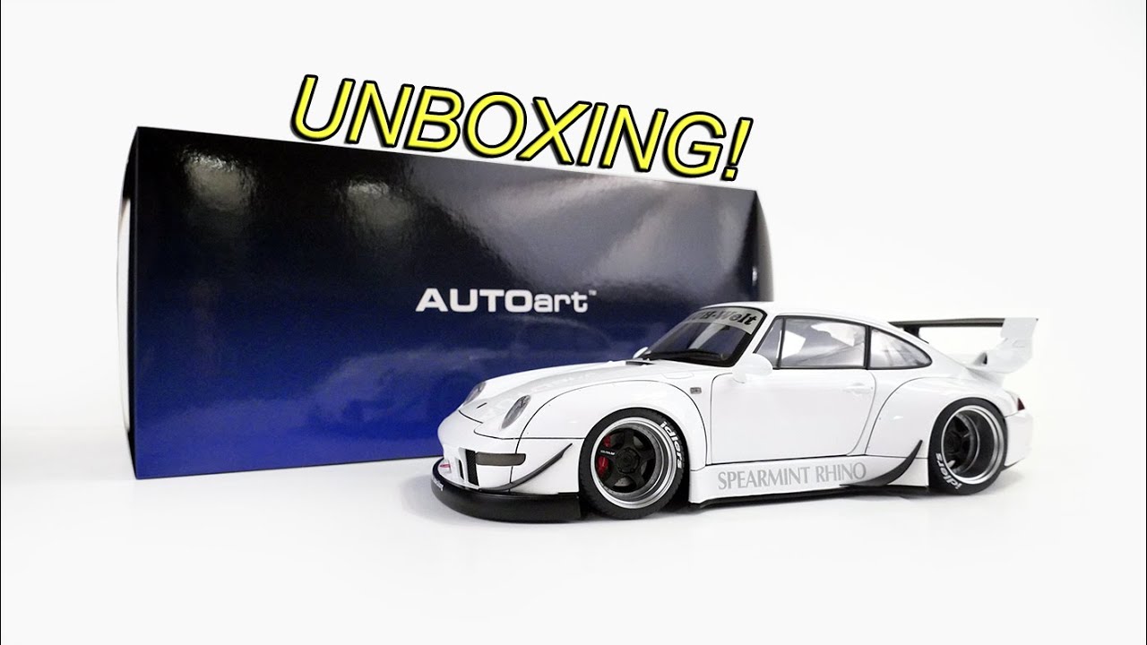Unboxing & Review] - Porsche 993 RWB 1:18 by AUTOart - [4K] - YouTube