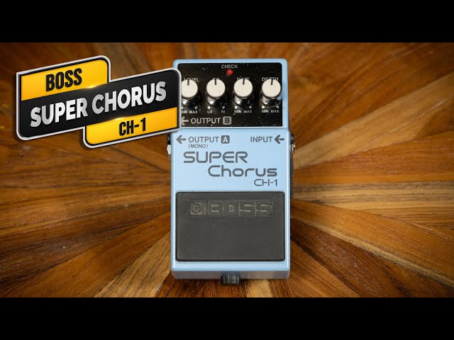 Boss Super Chorus CH-1 - VGW - YouTube