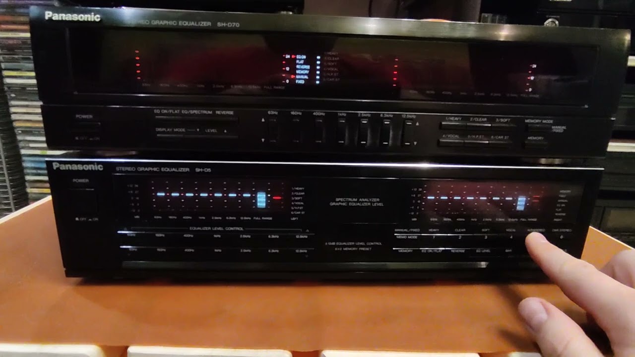 эквалайзер Panasonic SH-D70 / SH-D5 - YouTube
