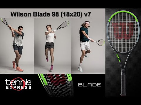 Wilson Blade 98 (18x20) v7 Tennis Racquet Review | Tennis Express