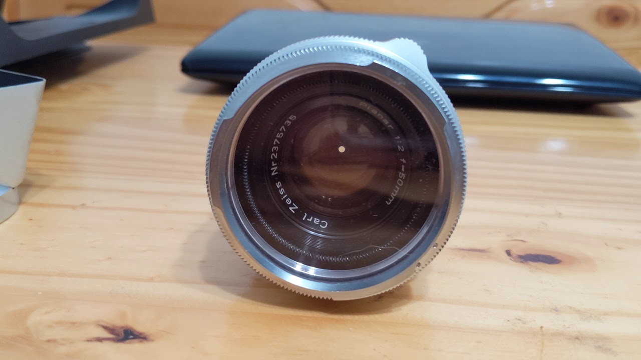 Zeiss contarex planar 50mm lens overview - YouTube