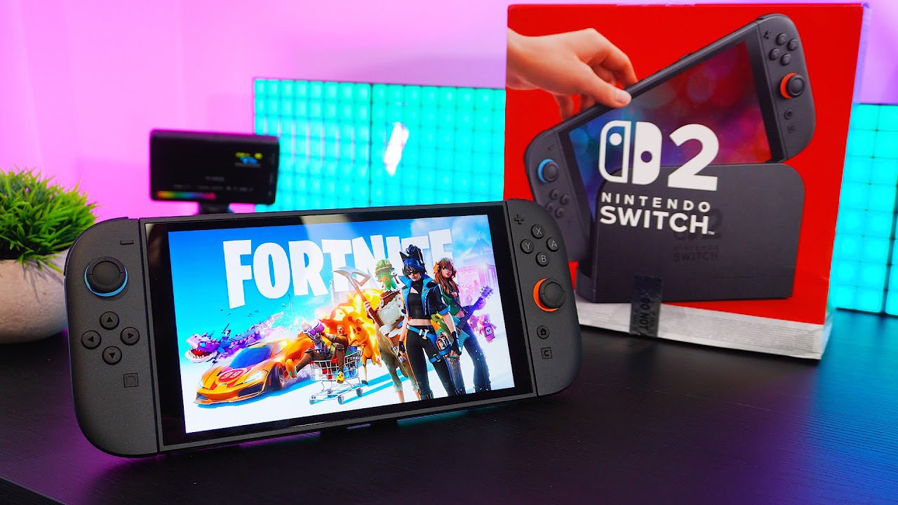 NINTENDO SWITCH 2- Unboxing, Settings Up, Gaming Test - YouTube