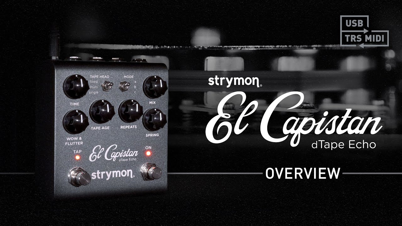 Strymon El Capistan V.2 – dTape Echo – Intro - YouTube