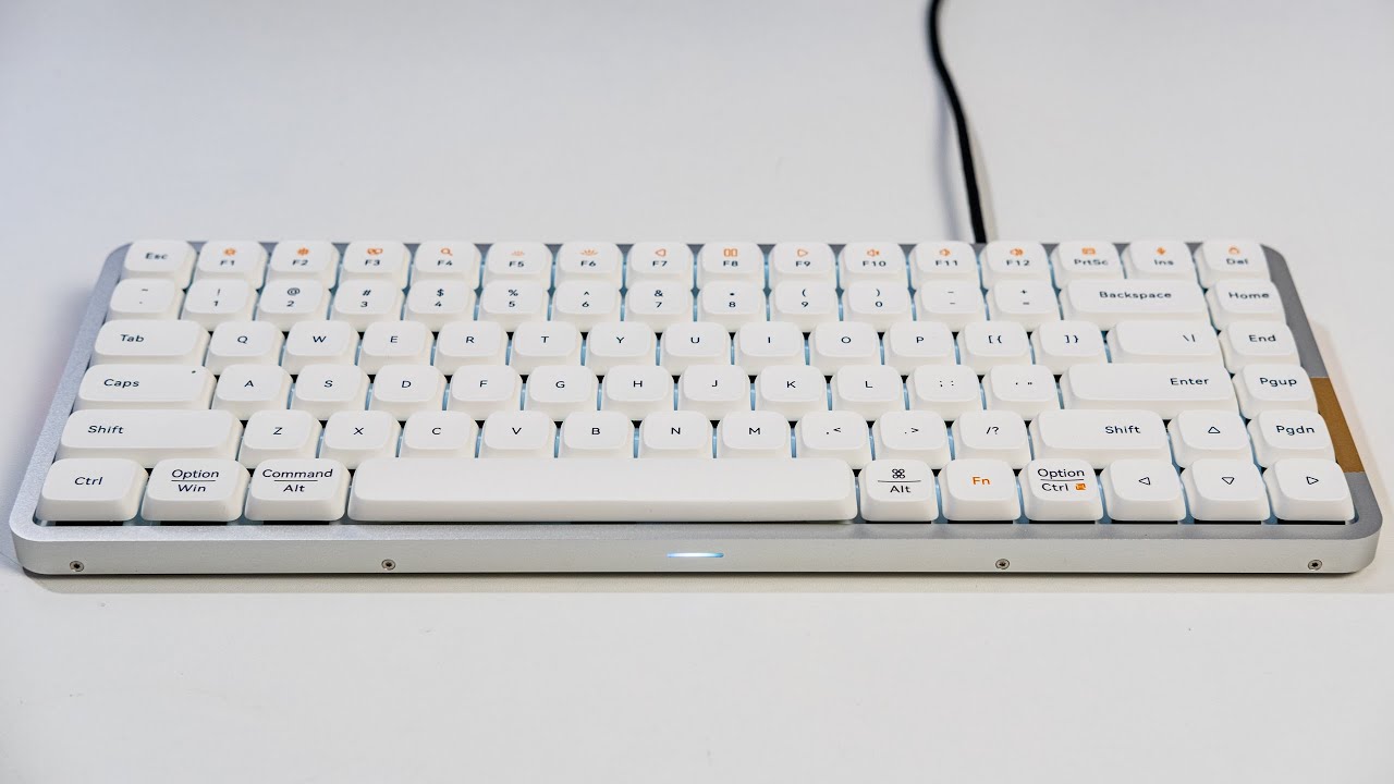 ⌨️ Lofree Flow – Kailh Ghost linear sound test - YouTube