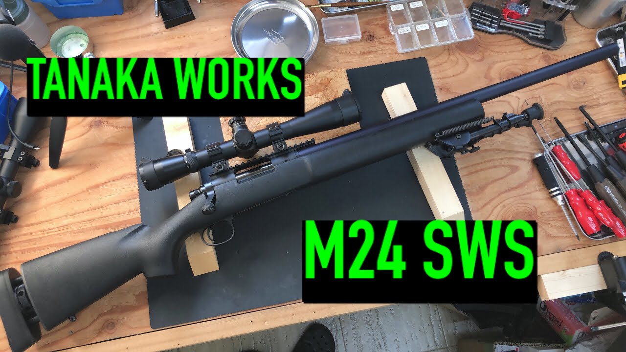エアガン】タナカM24SWSレビュー - YouTube