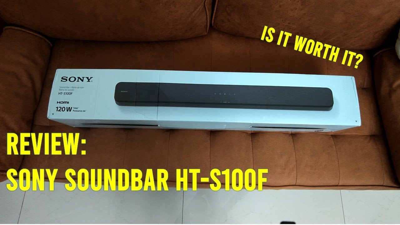 Review: Sony HT-S100F Soundbar - Is It Worth It? - YouTube