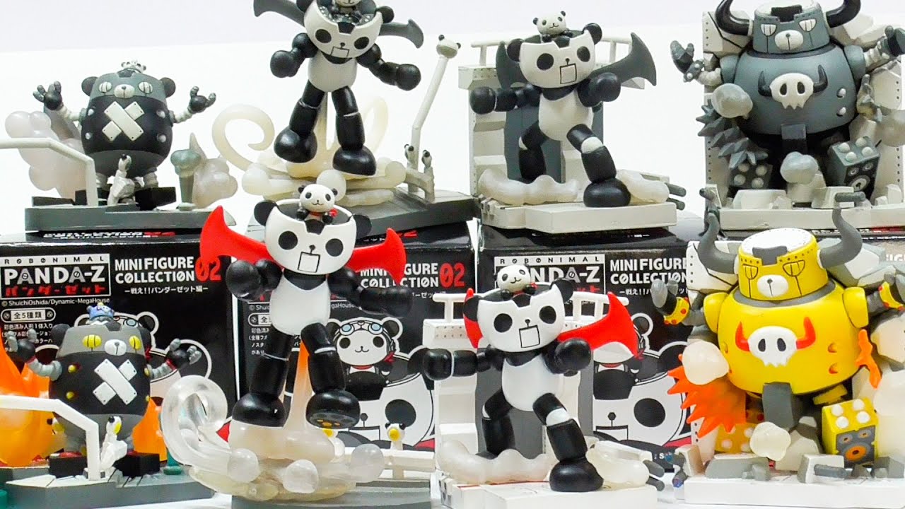 PANDA-Z パンダーゼット ミニフィギュアコレクション02 全10種 Panda Z