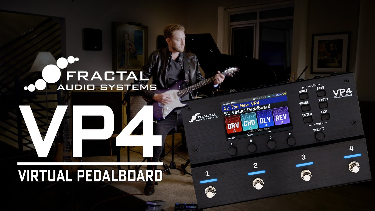FRACTAL AUDIO SYSTEMS “VP4” 登場 – GuitarQuest イシバシ楽器が送る