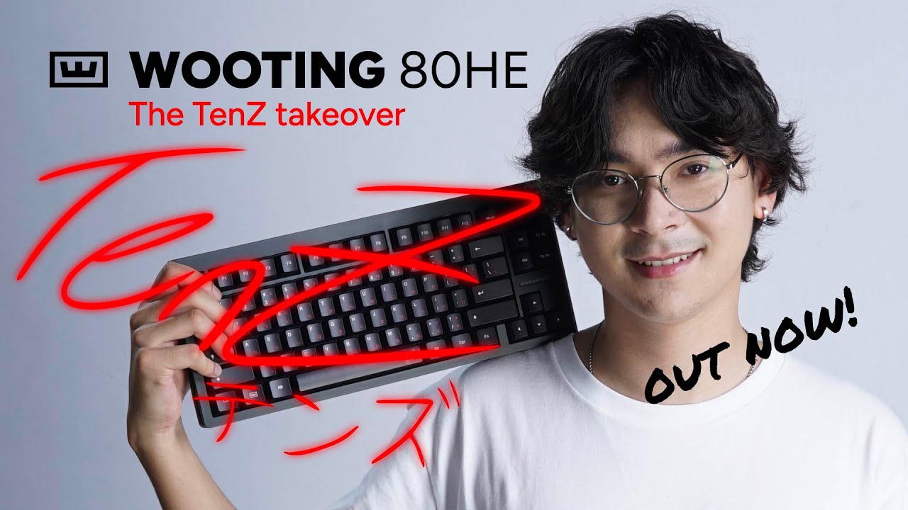 Wooting 80HE TenZ Takeover