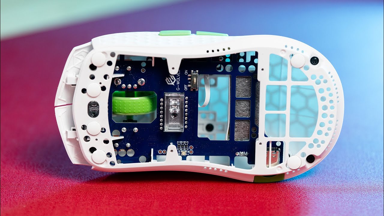 Introducing a crazy mouse with two sensors! G-Wolves VUK - YouTube