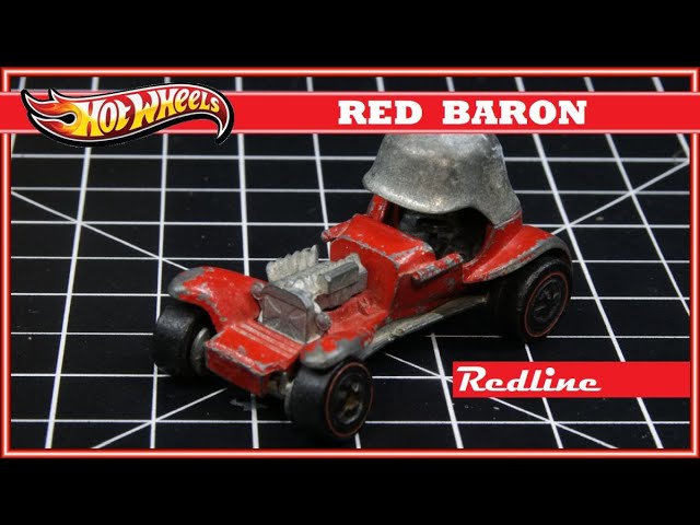Hot Wheels Red Baron - Custom Redline - YouTube
