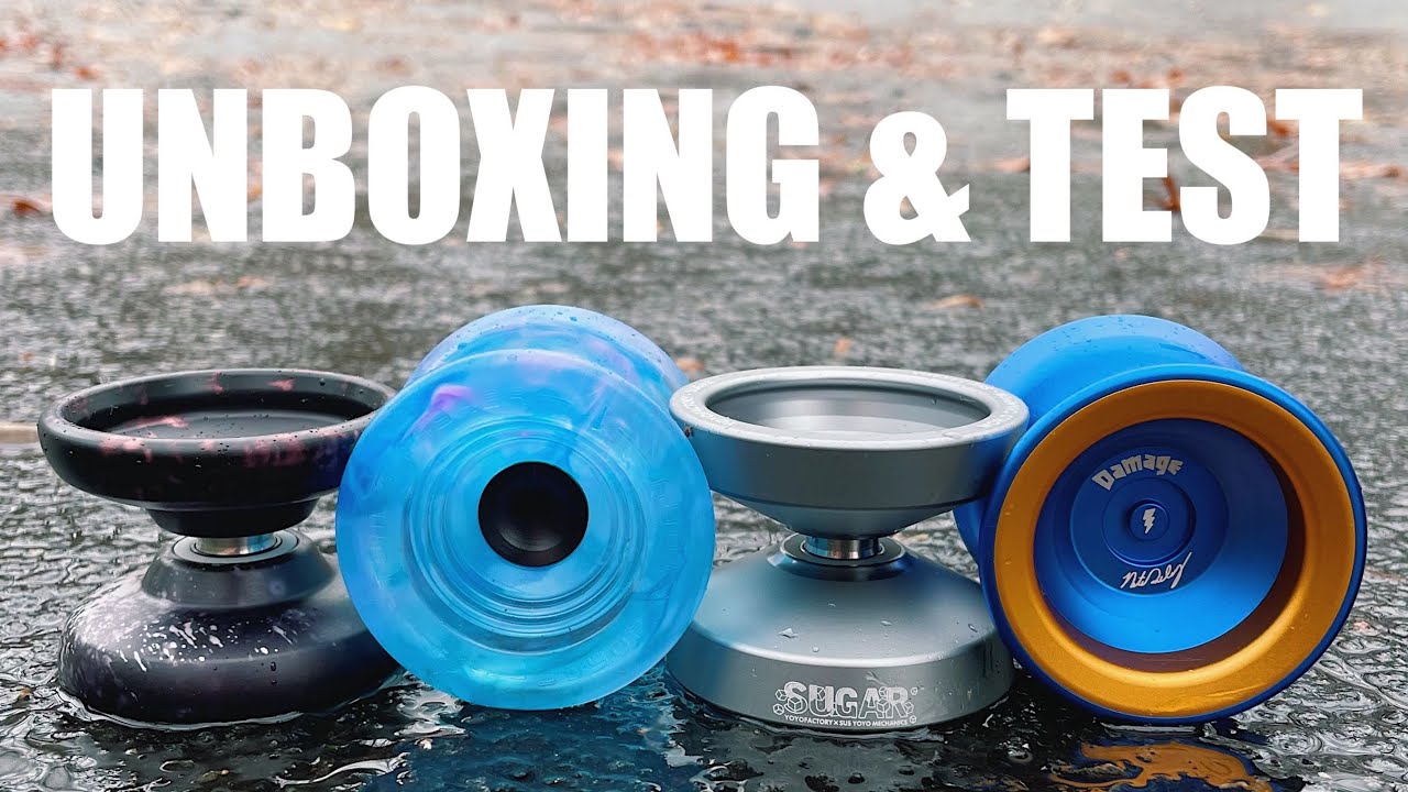 YoYo UNBOXING & TEST - 4 NEW YoYoFactory Releases! - YouTube