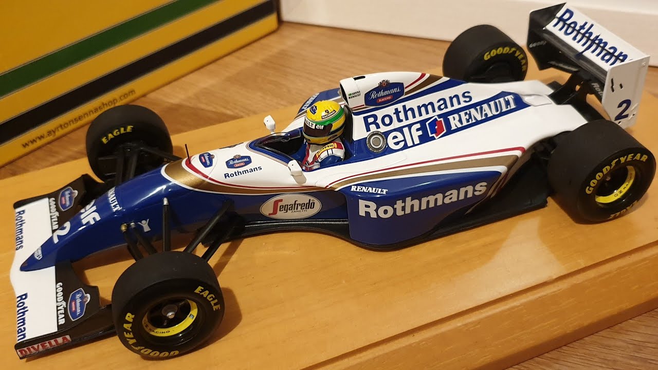 1/18 Ayrton Senna 1994 Brazilian GP Pole - Rothmans Williams FW16