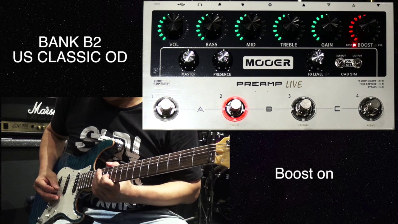 Mooer Preamp Liveを弾いてみたレビューや音！比較も！ | エフェクター