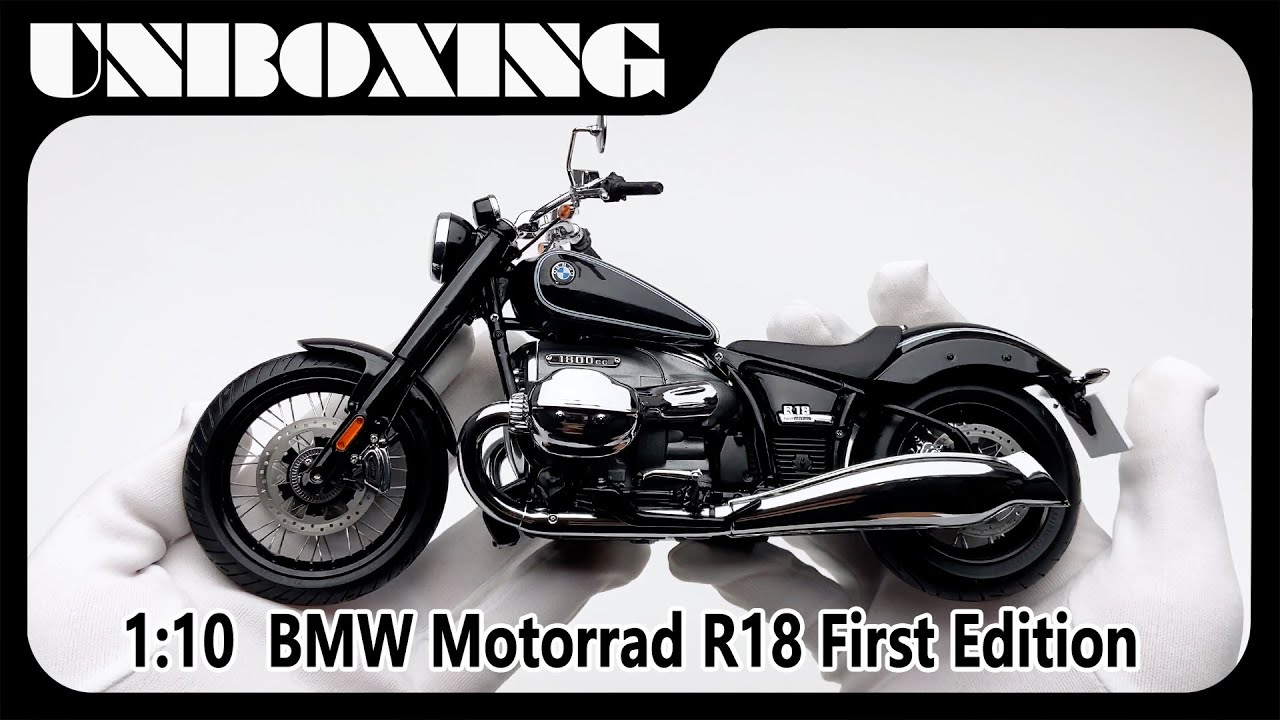 BMW Motorrad R18 / 1:10 motorcycle model / AMR unboxing - YouTube