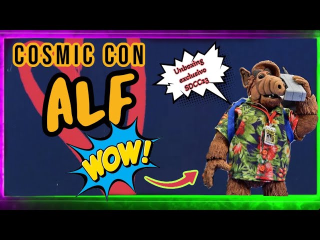 ALF Cosmic Con | NECA | Unboxing EXCLUSIVO de la SDCC 2023 - YouTube
