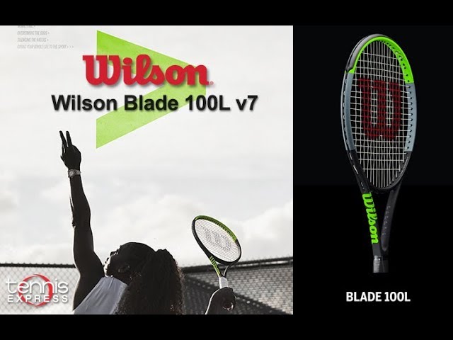 Wilson Blade 100L v7 Tennis Racquet Review | Tennis Express - YouTube