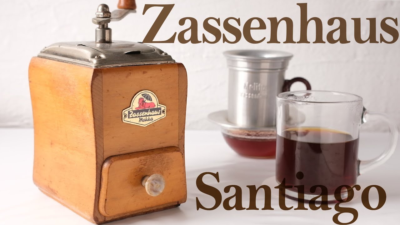 Review of the Zassenhaus Santiago vintage coffee mill! - YouTube