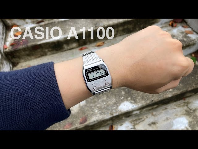 カシオ最高傑作！A1100D-1JF！レトロフューチャーな70'sデジタルクロノ