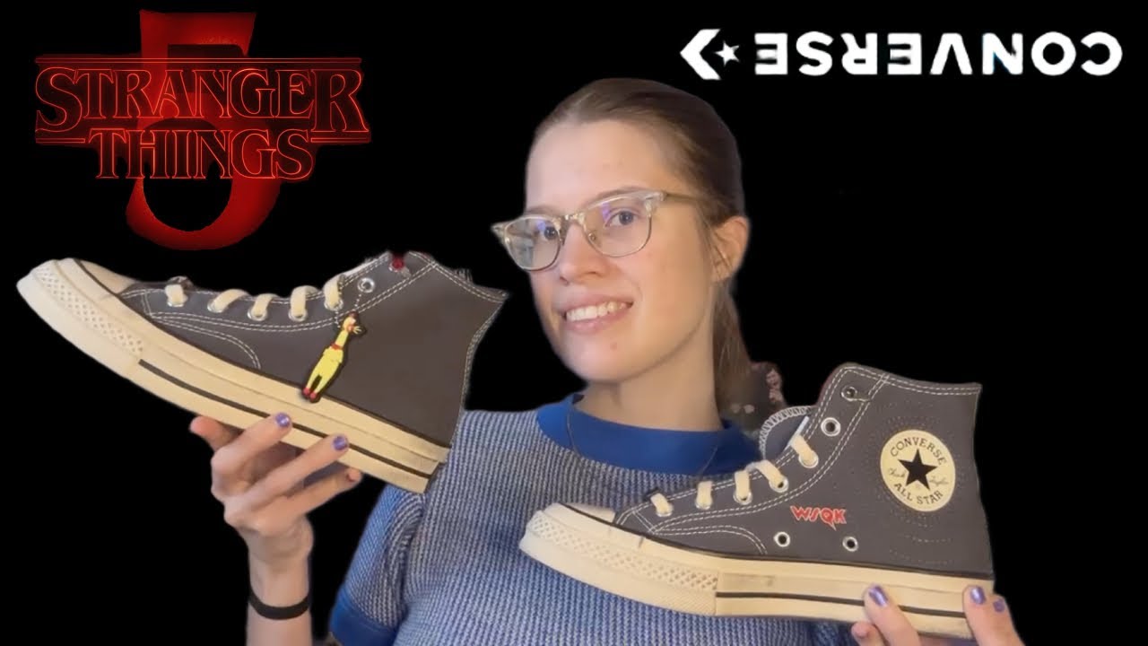 Stranger Things 5 x Converse Chuck 70 Robin Buckley Shoes Unboxing