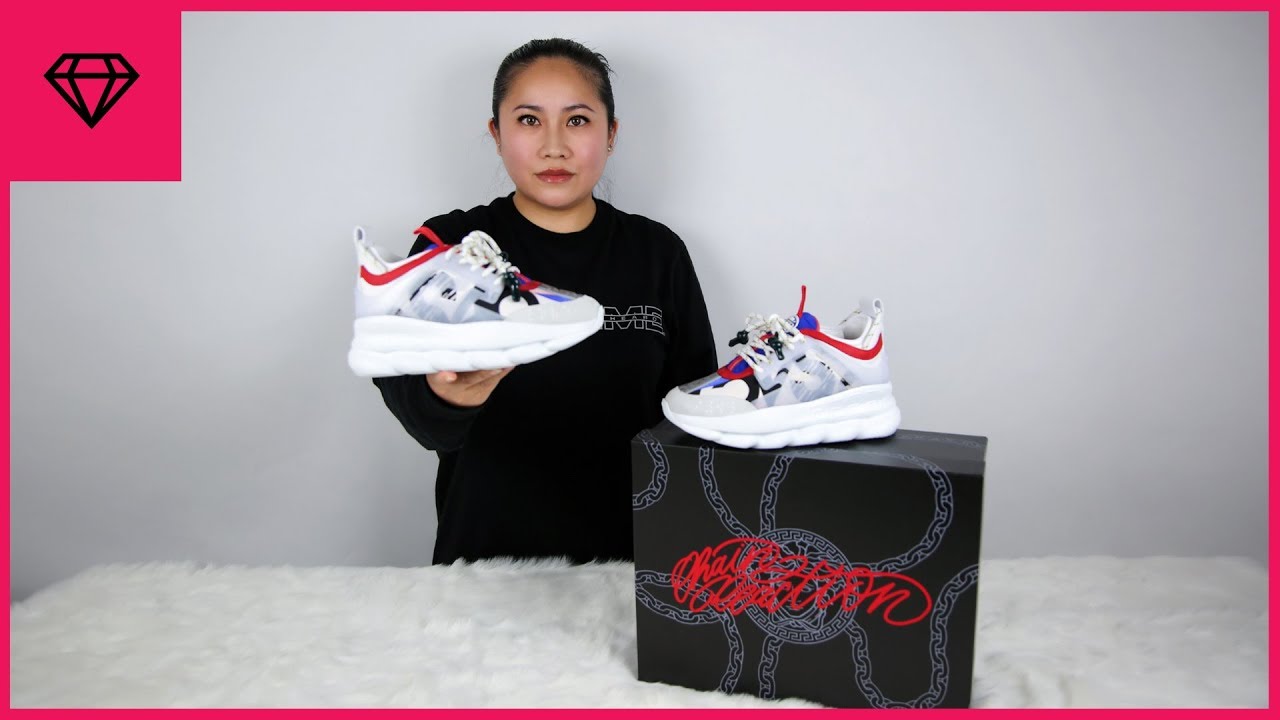 Unboxing 2 Chainz X Versace Chain Reaction Sneaker | nitro:licious