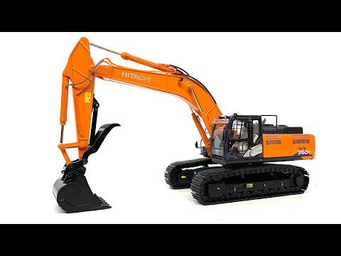 TMC Hitachi ZX350LC With NcDiecast Thumb and Bucket Set - YouTube