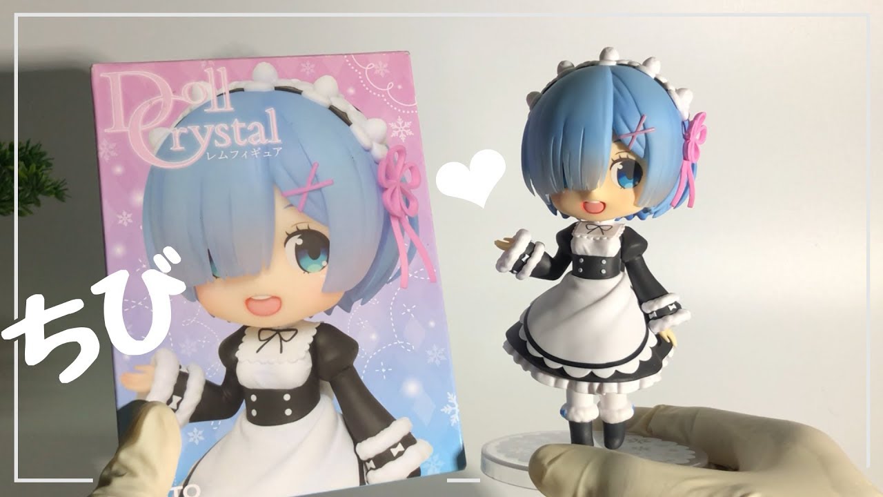Unboxing : Doll Crystal Rem (レム) Figure | Re:Zero − Starting
