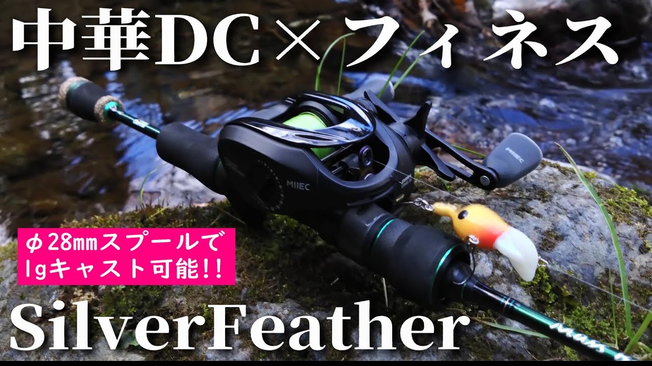 中華DC】1gからキャスト可能なSilverFeatherを買ってみました【実釣