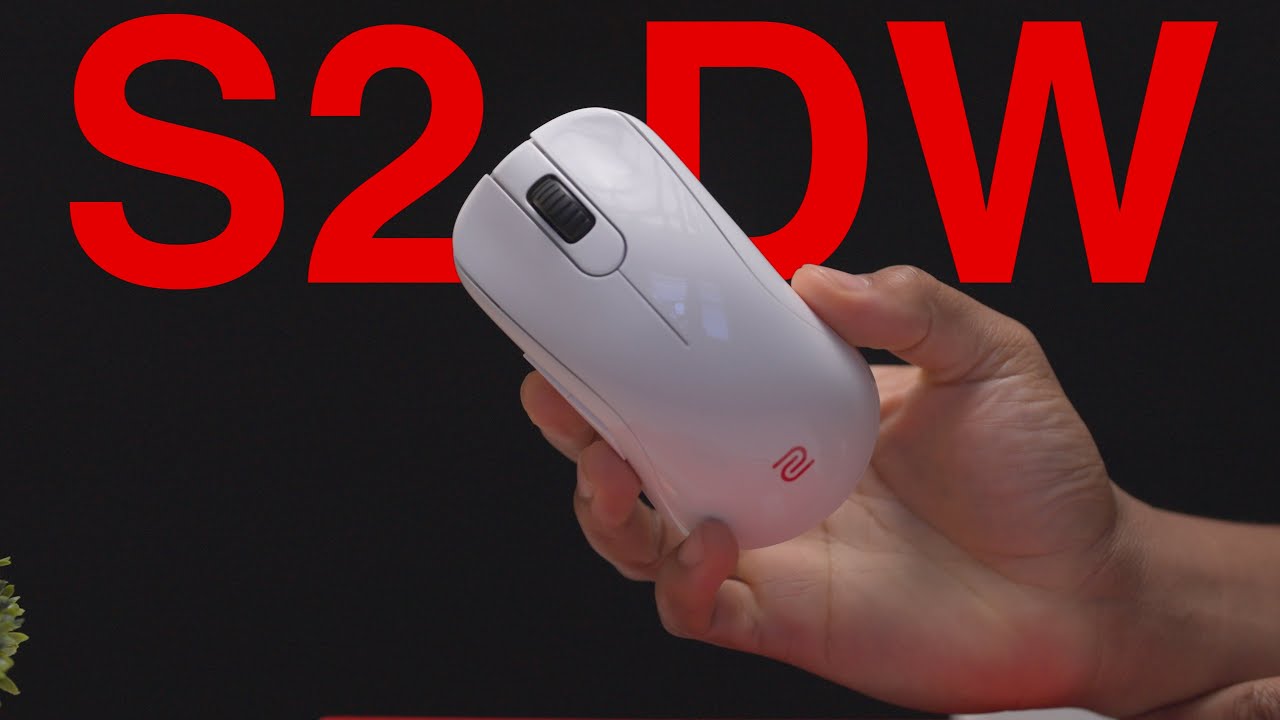 Zowie S2-DW Glossy White Edition.. GOAT Claw grip Mouse Returns