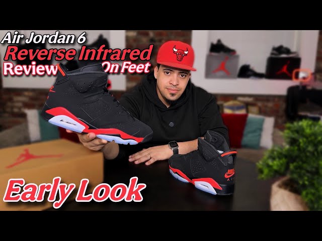 Early Look 👀 Jordan 6 Reverse Infrared “Salesman” - Review & On