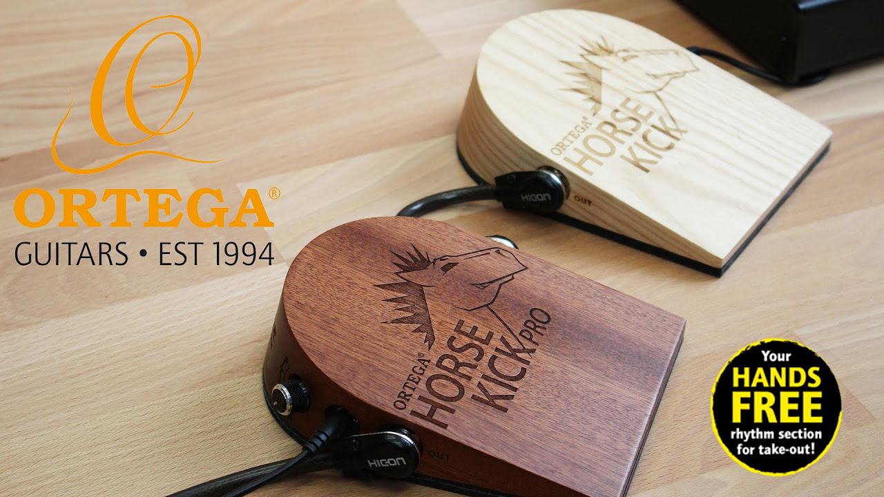 Ortega Guitars & Percussion | Horse Kick & Horse Kick Pro Stomp