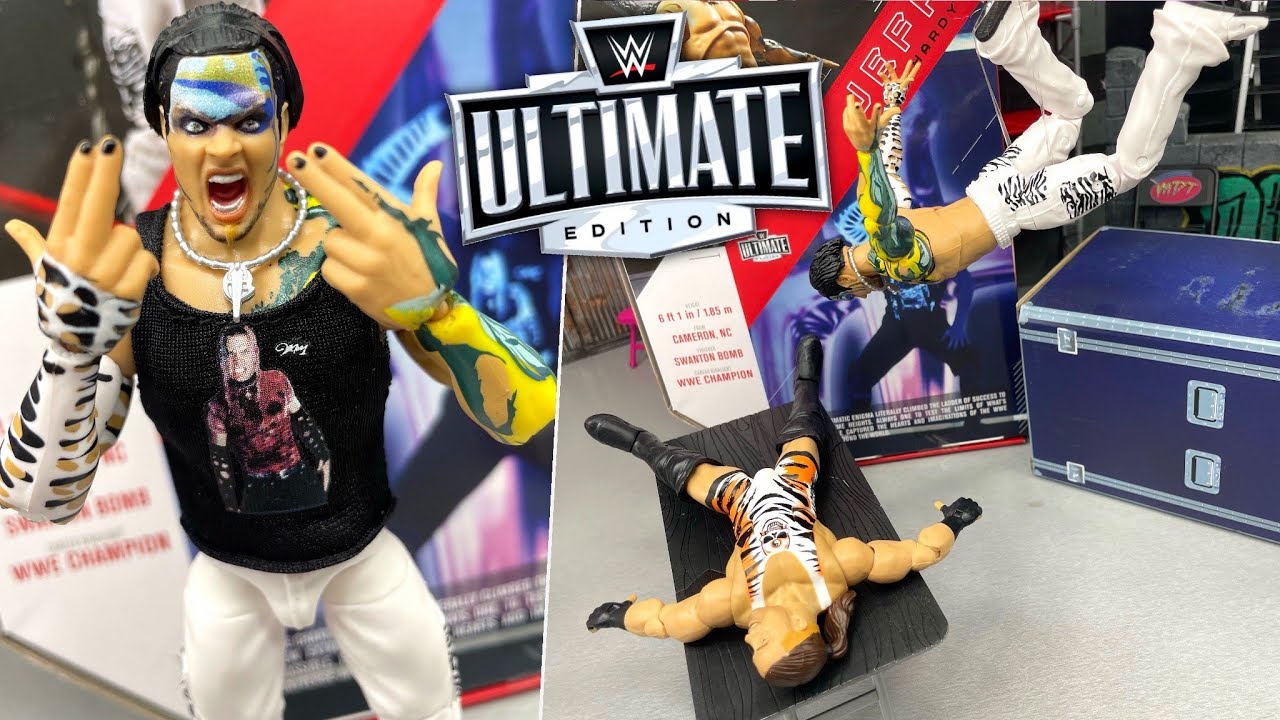 WWE ULTIMATE EDITION JEFF HARDY FIGURE REVIEW! - YouTube