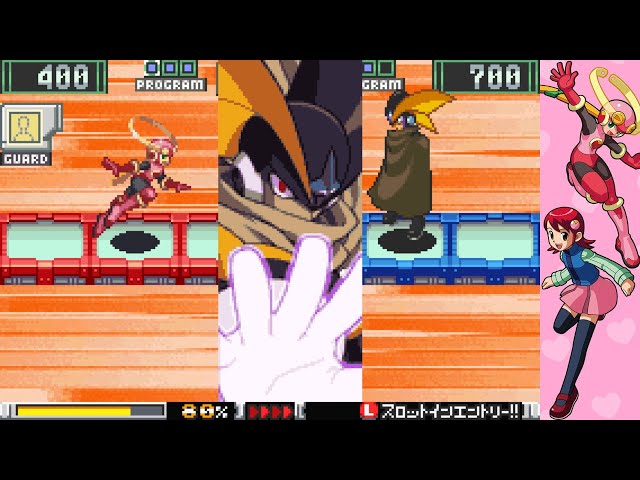 ロックマンエグゼ バトルチップGP ノーマルナビX、ロックマン