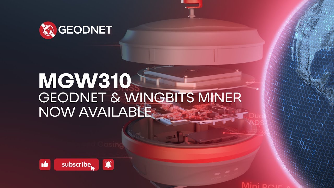 GEODNET & Wingbits Dual Miner Now Available for Preorders - YouTube