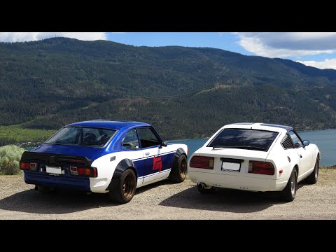 82 Datsun 280ZX Cruising Backroads with '71 Te27 Corolla - YouTube