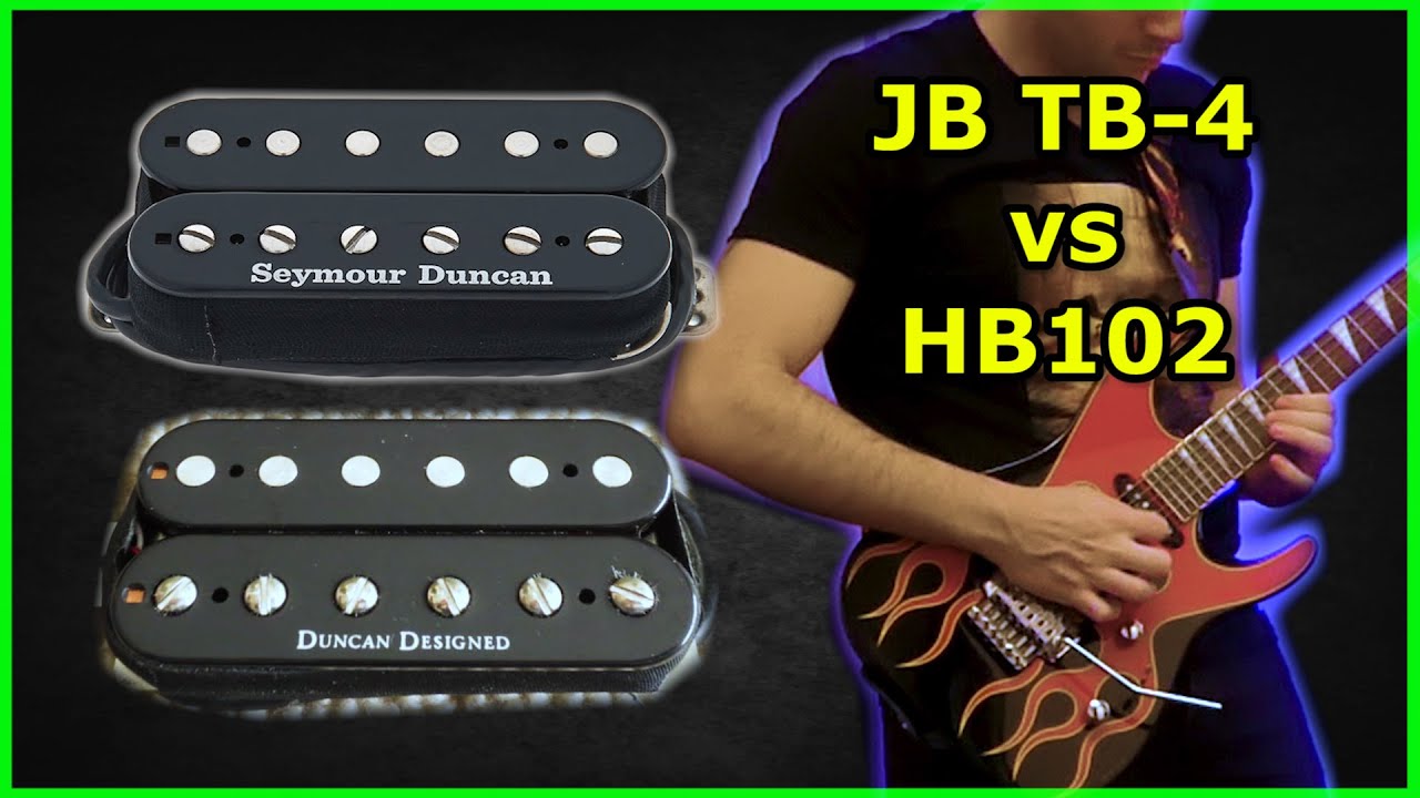 Seymour Duncan JB TB-4 vs Duncan Designed HB 102 - Jackson Dinky