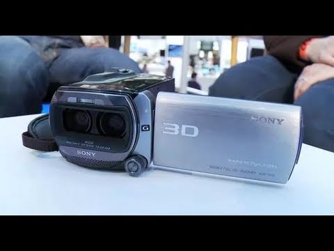 CES 2011:3D Handycam (Sony HDR-TD10) - YouTube