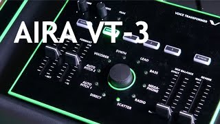 ROLANDのボイスエフェクター、VT-3のご紹介ページです。