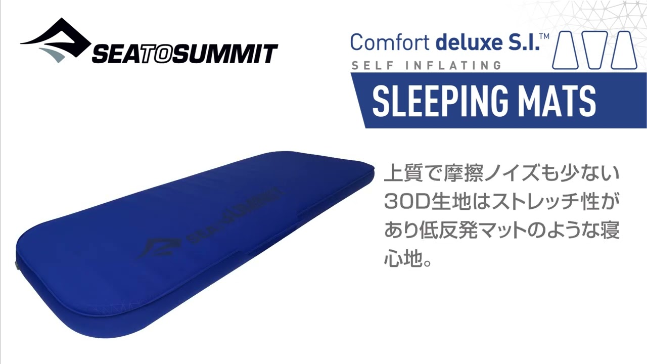 コンフォートデラックスS.I.マット(レギュラーワイド バイロンブルー