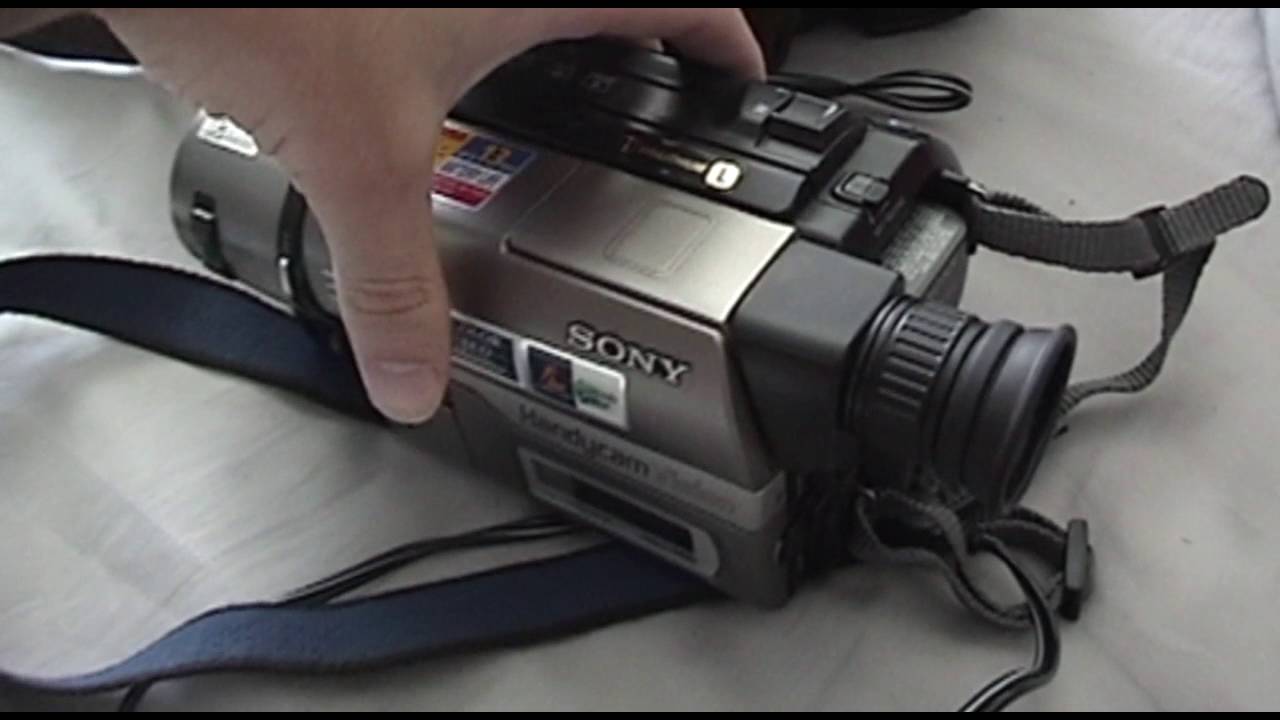 Sony Handycam CCD-TRV43 Hi8 Camcorder overview/test - YouTube