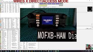 WIRES X -PDN /HRI Mode Yaesu FTM300 - YouTube