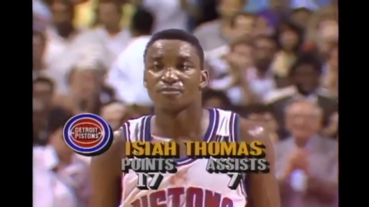 アイザイア・トーマス（Isiah Thomas)プレー集 〜デトロイト