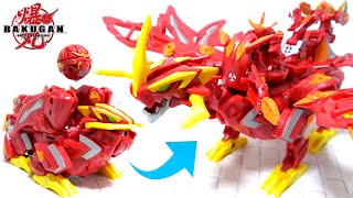 Bakugan automatically transforms! ] Combined with 4 battle gears